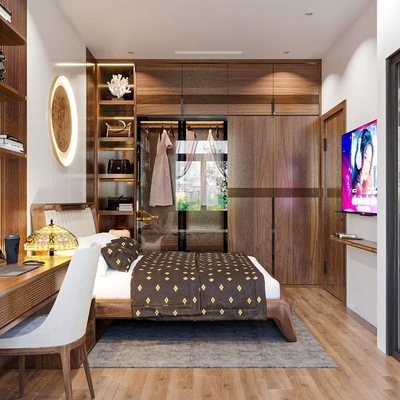 Phòng ngủ master sang trọng